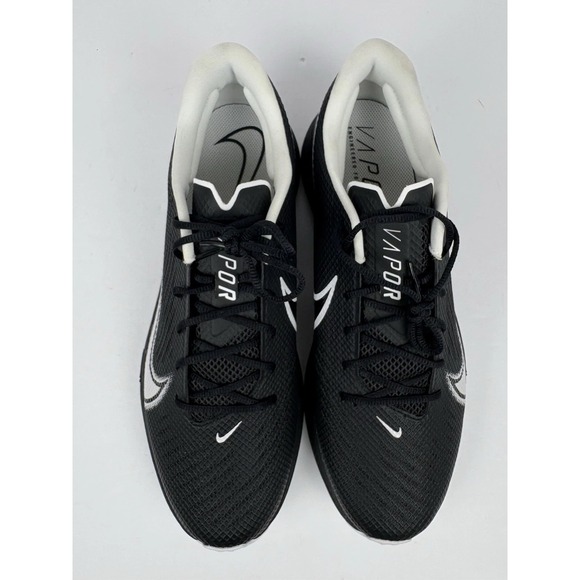 NWOB Nike Vapor Edge Pro Turf Football Shoes Black/White CD0086-001 Men\'s Sz 12. main image 8
